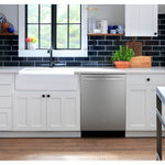 GE STAINLESS STEEL TOP CONTROL DISHWASHER - Pearl Silver - Dishwashers - Additional View 5