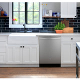 GE STAINLESS STEEL TOP CONTROL DISHWASHER - Pearl Silver - Dishwashers - Additional View 5