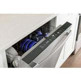 GE STAINLESS STEEL TOP CONTROL DISHWASHER - Pearl Silver - Dishwashers - Additional View 9