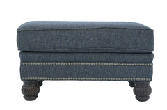 HIGHLINE NAVY OTTOMAN
