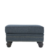 HIGHLINE NAVY OTTOMAN