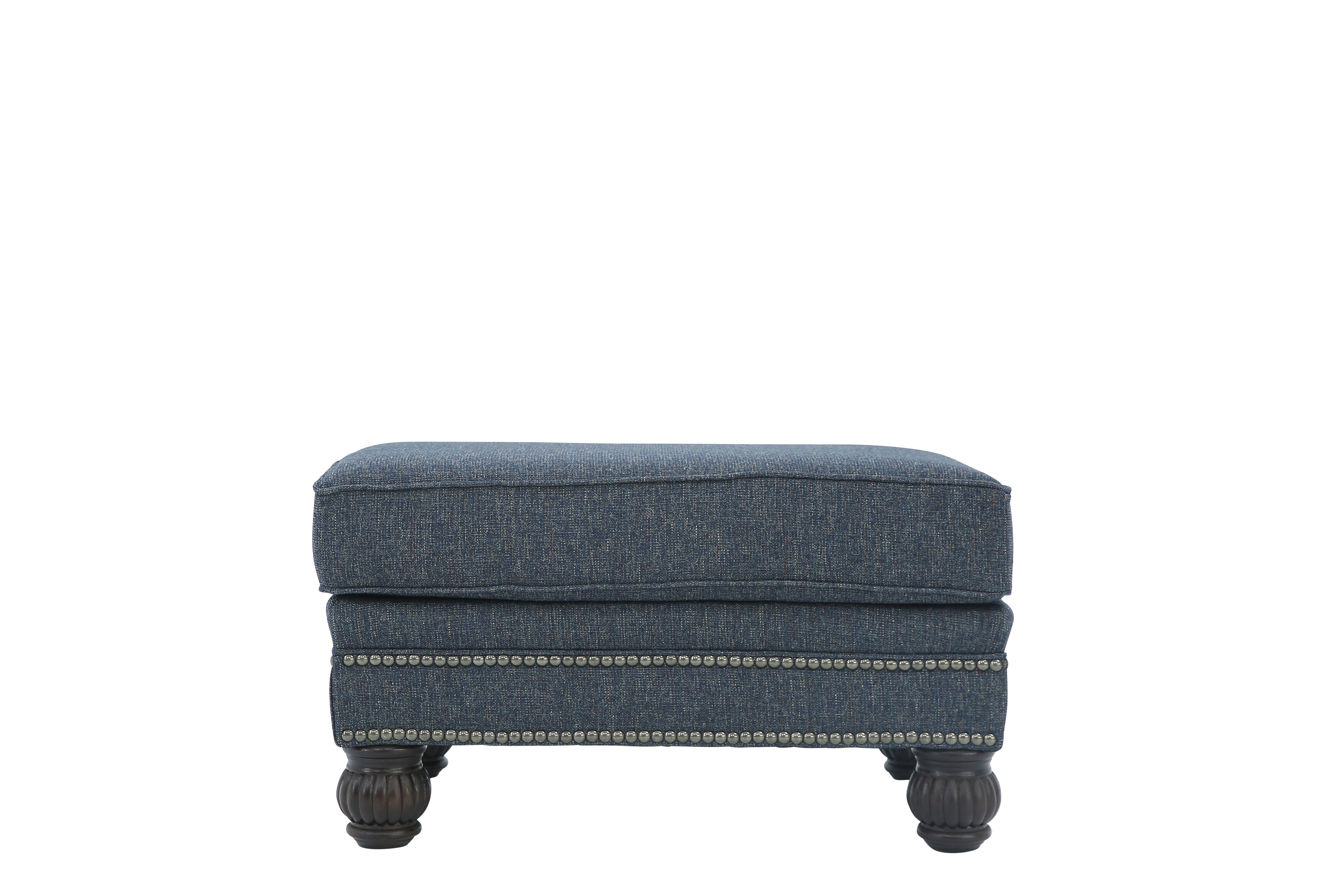 HIGHLINE NAVY OTTOMAN