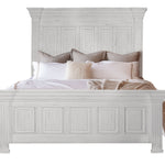 International Furniture Direct - Terra Queen Bed - White - Wood - Beds