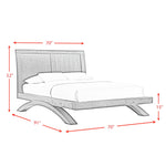 Elements International - Allan Queen Bed - Black - Wood - Beds - Additional View 8