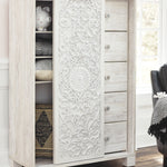 Ashley Furniture - PAXBERRY DRESSING CHEST - White Wood - Chests - Additional View 6