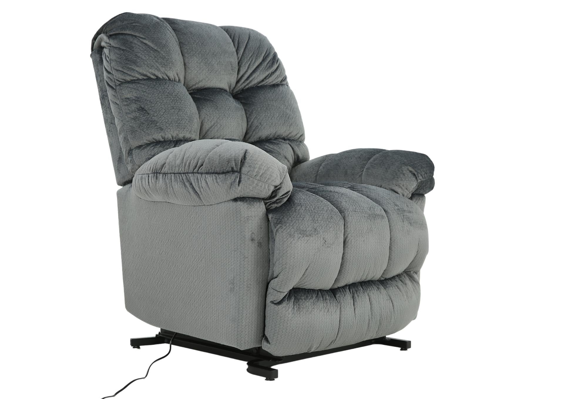 Brosmer Power Lift Recliner - Navy - Additional View 1