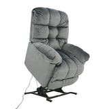 Brosmer Power Lift Recliner - Navy - Additional View 2