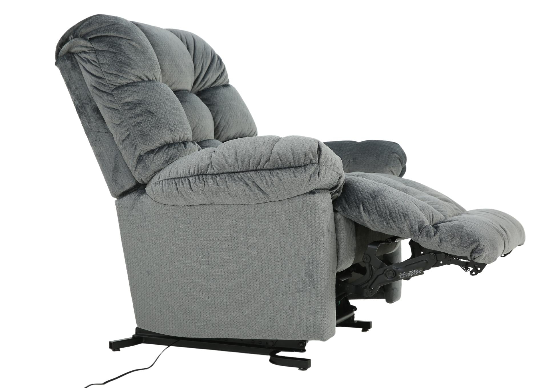 Brosmer Power Lift Recliner - Navy - Additional View 3