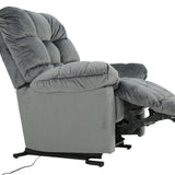 Brosmer Power Lift Recliner - Navy - Additional View 3