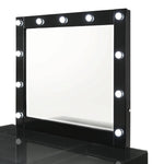 MORGAN BLACK VANITY WITH LED MIRROR - Additional View 1