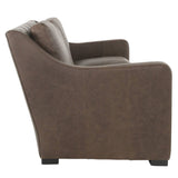 BONAVENTURA WALNUT LEATHER SOFA - Additional View 4