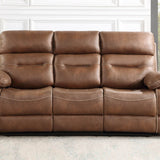 Rudger Chestnut Reclining Sofa