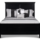 New Classic - Tamarack Full Bed - Black - Wood - Beds - Additional View 1