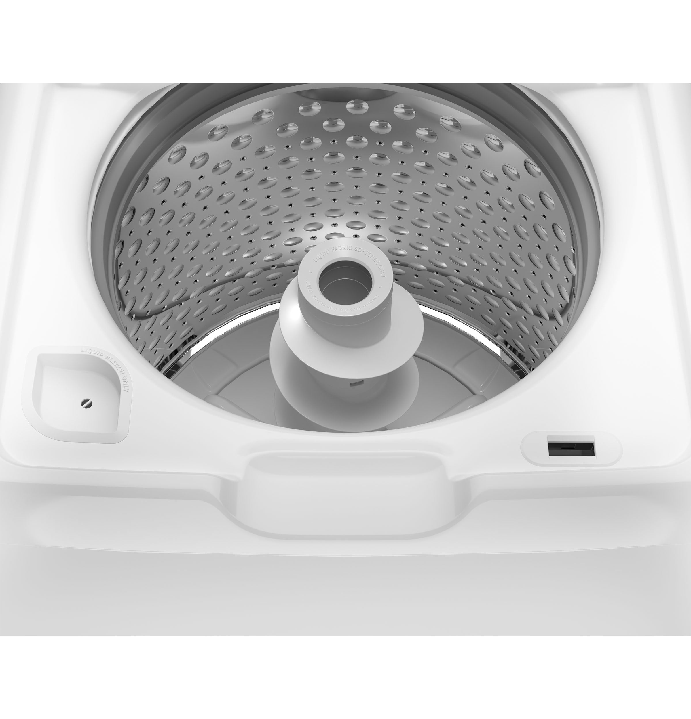 GE WHITE TOP LOAD 4.5CU WASHER WITH SPANISH PANEL - Washers - Additional View 7