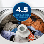 GE WHITE TOP LOAD 4.5CU WASHER WITH SPANISH PANEL - Washers - Additional View 9