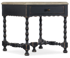 Hooker Furnishings - CIAO BELLA END TABLE - Light Brown|Black Wood - Tables