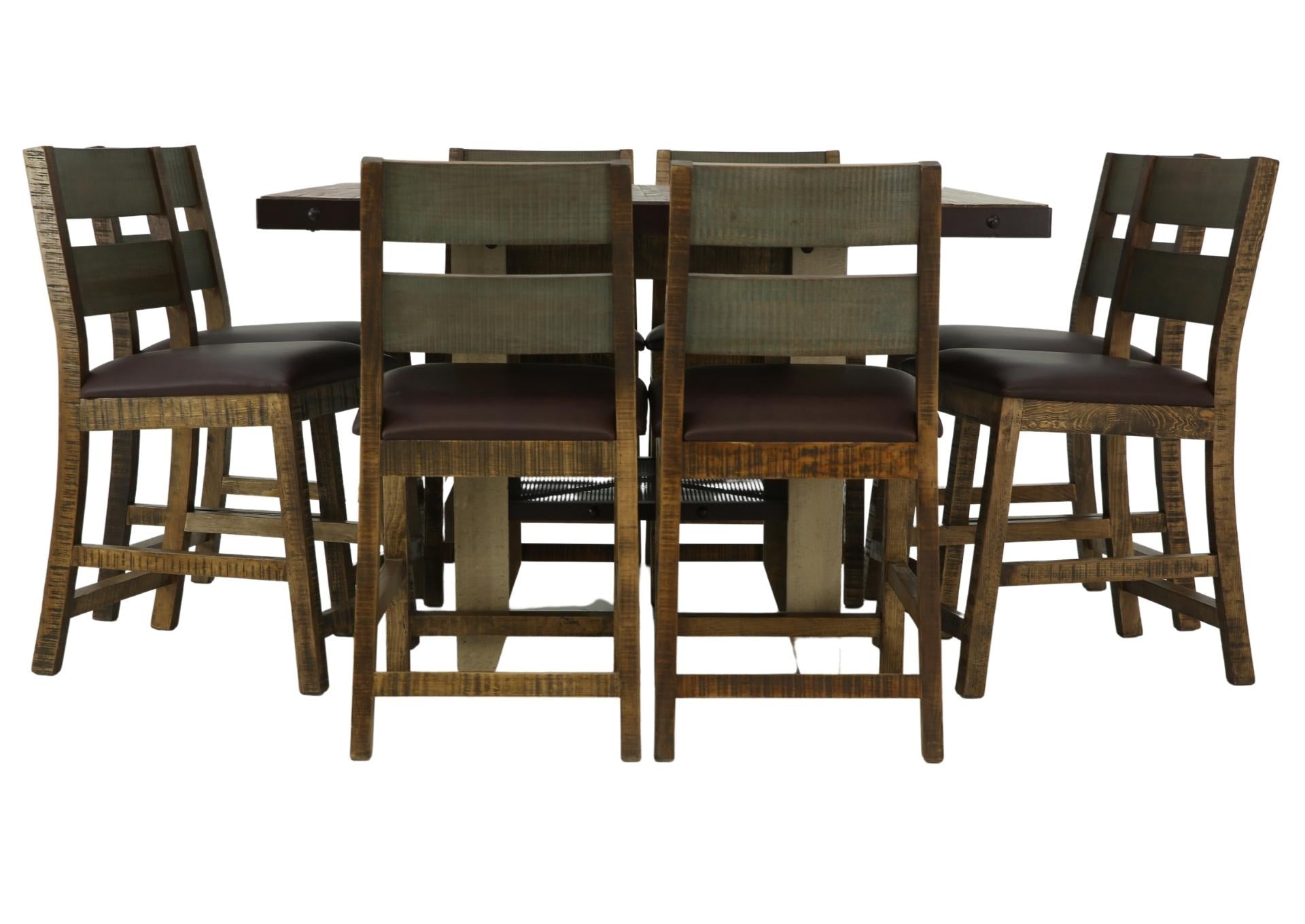 Jefferson 9 Piece Counter Height Dining Set