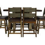 Jefferson 9 Piece Counter Height Dining Set