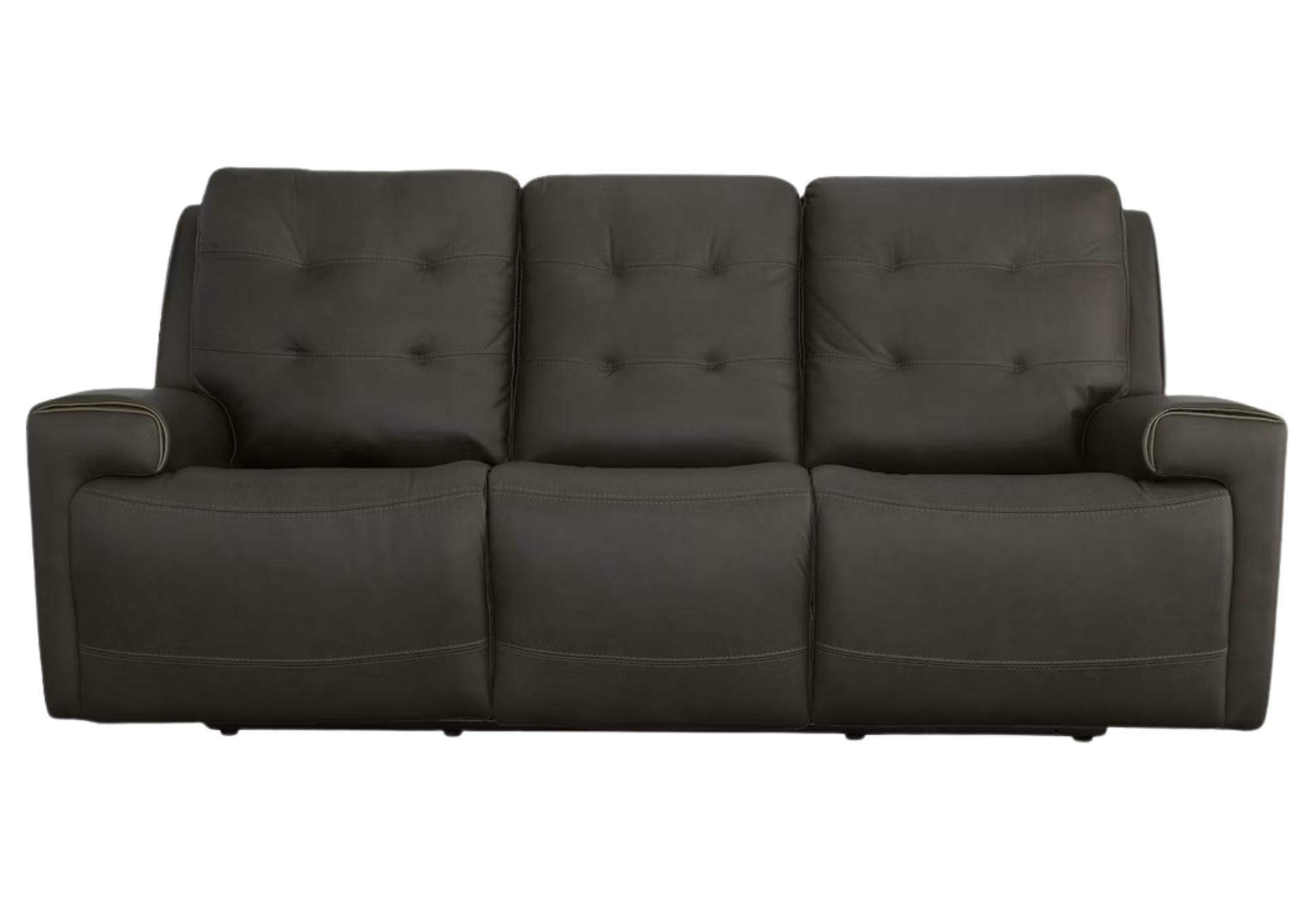IRIS CHARCOAL POWER RECLINING SOFA P2