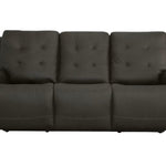 IRIS CHARCOAL POWER RECLINING SOFA P2