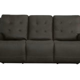 IRIS CHARCOAL POWER RECLINING SOFA P2