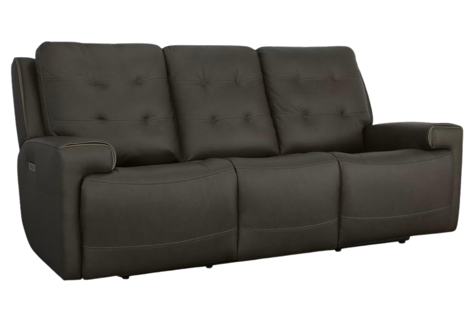 IRIS CHARCOAL POWER RECLINING SOFA P2 - Additional View 1