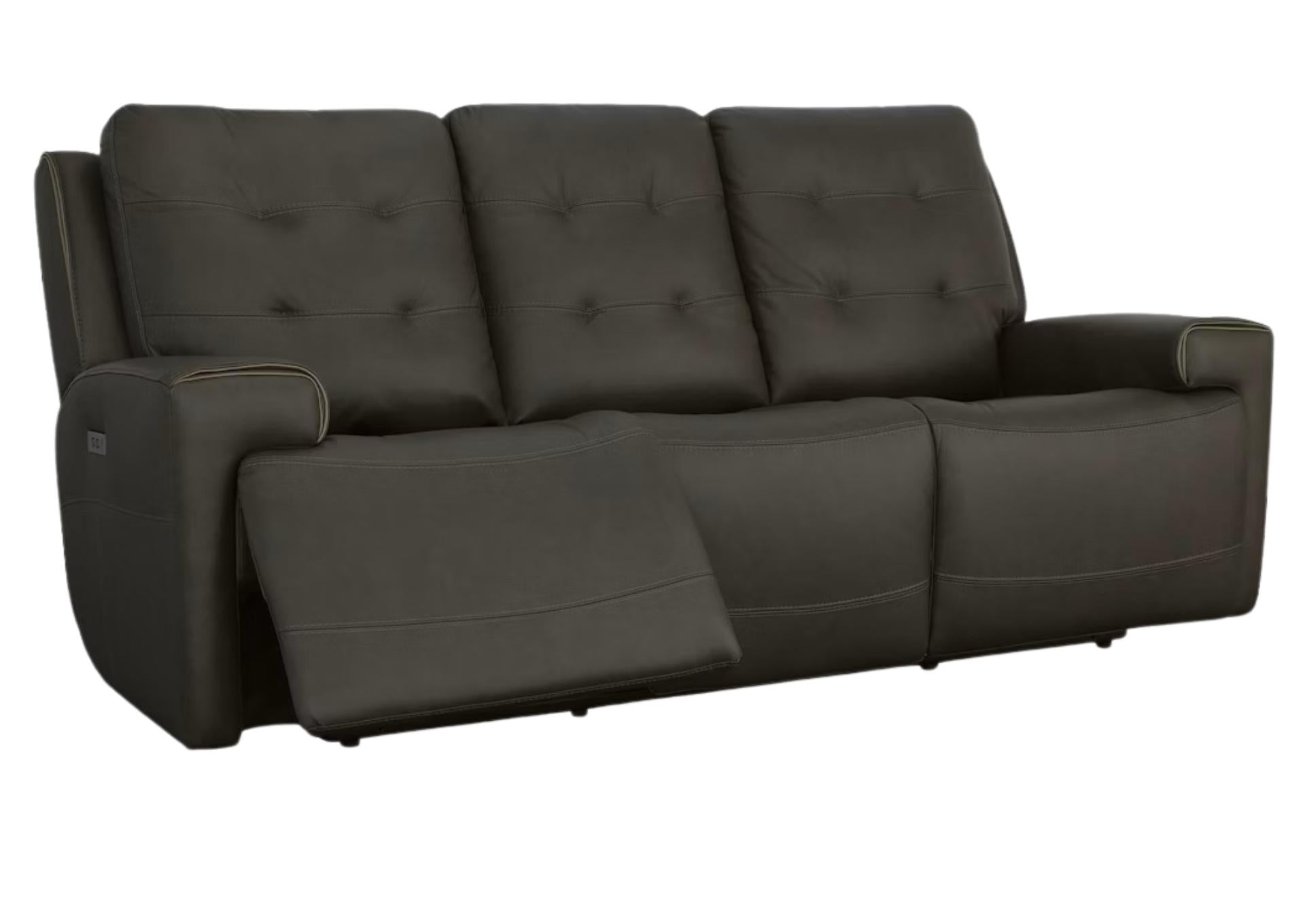IRIS CHARCOAL POWER RECLINING SOFA P2 - Additional View 2