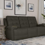 IRIS CHARCOAL POWER RECLINING SOFA P2 - Additional View 3
