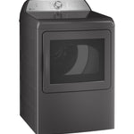 GE DIAMOND GRAY PROFILE 7.4CU ELECTRIC DRYER - Dark Gray - Dryers - Additional View 1