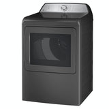 GE DIAMOND GRAY PROFILE 7.4CU ELECTRIC DRYER - Dark Gray - Dryers - Additional View 2