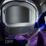 GE DIAMOND GRAY PROFILE 7.4CU ELECTRIC DRYER - Dark Gray - Dryers - Additional View 11