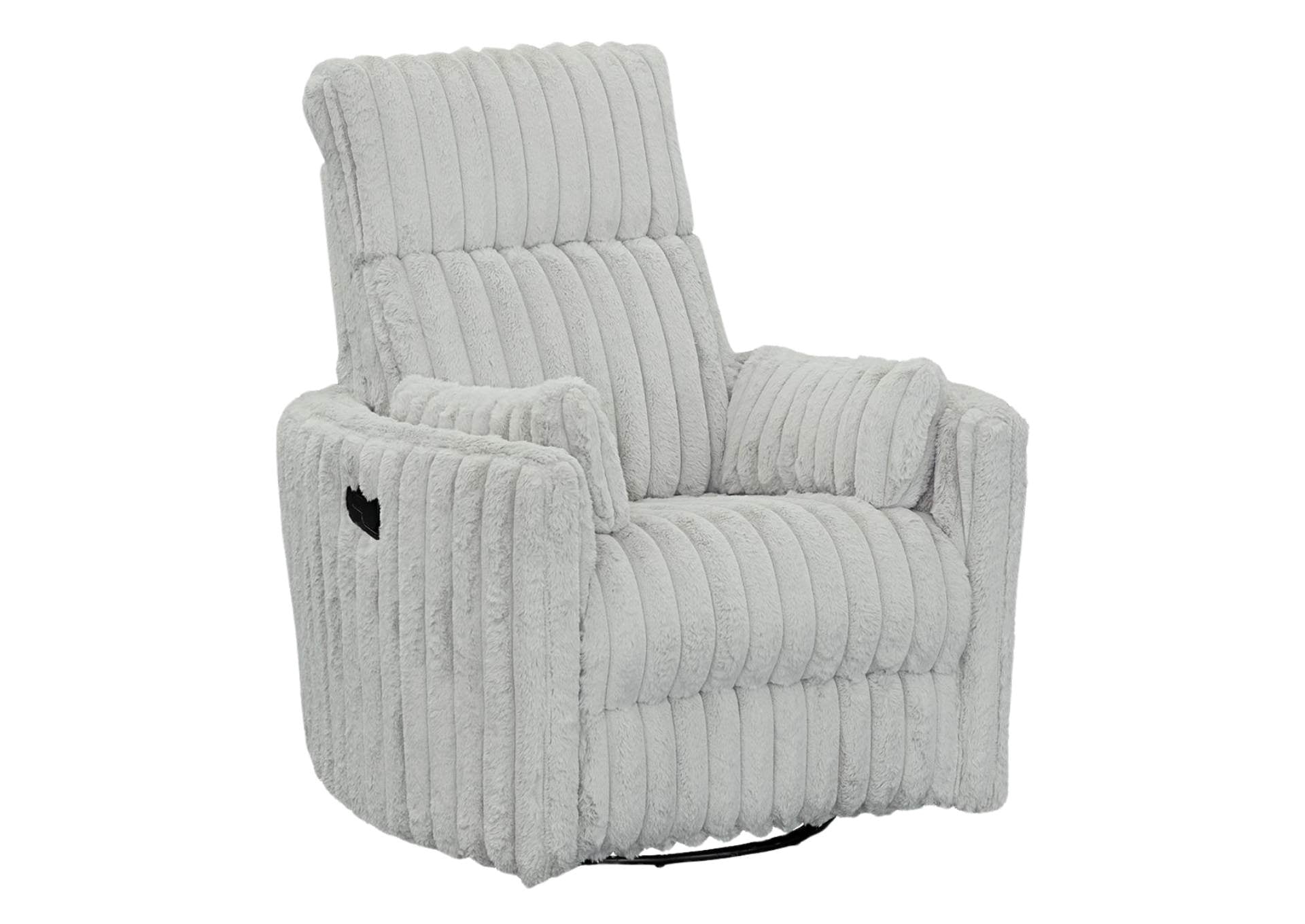 Avenida Glider Recliner - Silver