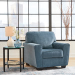 Ashley Furniture - CASHTON BLUE CHAIR - Fabric - Chairs - Additional View 1