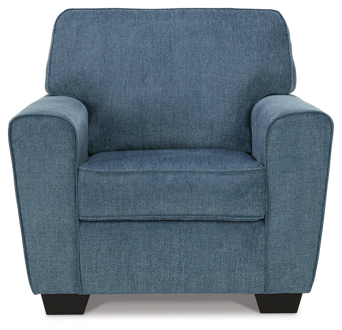 Ashley Furniture - CASHTON BLUE CHAIR - Fabric - Chairs - Additional View 2