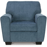 Ashley Furniture - CASHTON BLUE CHAIR - Fabric - Chairs - Additional View 2