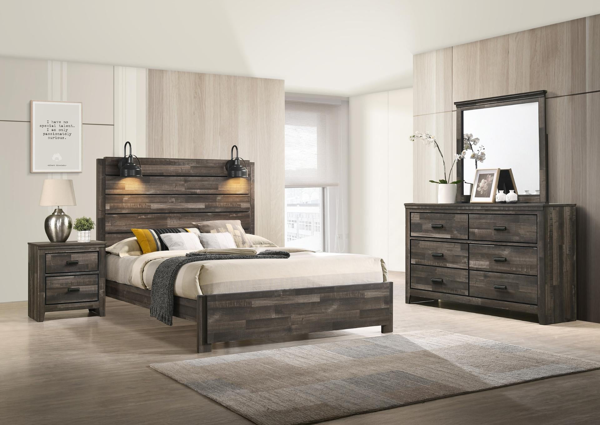 CARTER QUEEN PLATFORM BED - Additional View 2