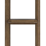 Ashley Furniture - ROANHOWE HOME OFFICE BOOKCASE - Dark Brown Wood - Bookcases - Additional View 5