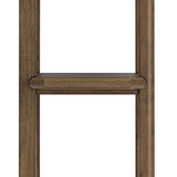 Ashley Furniture - ROANHOWE HOME OFFICE BOOKCASE - Dark Brown Wood - Bookcases - Additional View 5