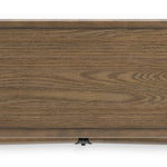Ashley Furniture - ROANHOWE HOME OFFICE BOOKCASE - Dark Brown Wood - Bookcases - Additional View 7