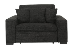 LACHLAN EBONY POWER RECLINER WITH SLIDING CHAISE - Additional View 1