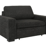 LACHLAN EBONY POWER RECLINER WITH SLIDING CHAISE - Additional View 2