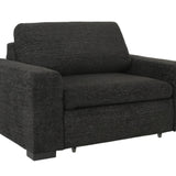 LACHLAN EBONY POWER RECLINER WITH SLIDING CHAISE - Additional View 2