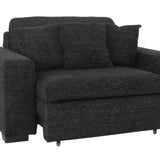 LACHLAN EBONY POWER RECLINER WITH SLIDING CHAISE - Additional View 3