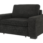 LACHLAN EBONY POWER RECLINER WITH SLIDING CHAISE - Additional View 6