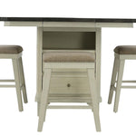 MYSTIC CAY 5PC BACKLESS STOOL DINETTE