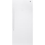 GE WHITE 21.3CU FROST FREE UPRIGHT FREEZER - Freezers