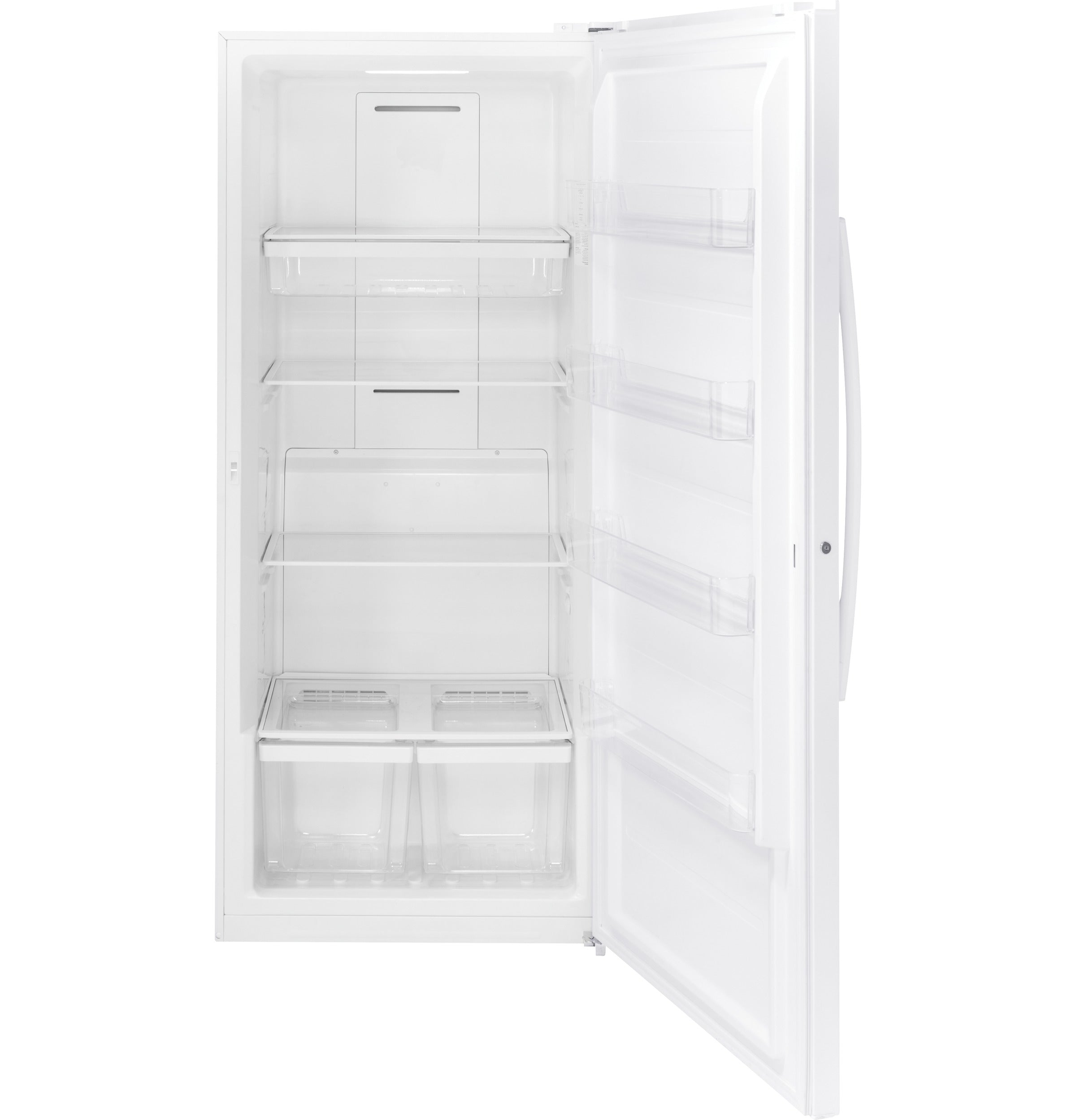GE WHITE 21.3CU FROST FREE UPRIGHT FREEZER - Freezers - Additional View 3