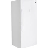 GE WHITE 21.3CU FROST FREE UPRIGHT FREEZER - Freezers - Additional View 4