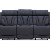 Jacek Leather Power Sofa With Drop Down Table And Immersive