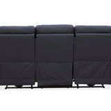 Jacek Leather Power Sofa With Drop Down Table And Immersive
